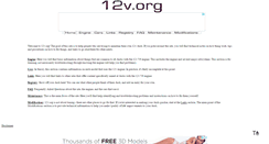 Desktop Screenshot of 12v.org