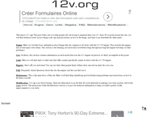 Tablet Screenshot of 12v.org